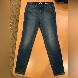 Woman’s Jessica Simpson dark wash high rise skinny jeans size 10 length 30